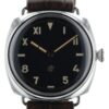 Panerai Radiomir 3 Days Black Dial Steel 47mm Manual Wind Mens Watch PAM00424