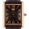 57_7e809589-1bc2-4d87-8333-67b2396d9bb6 Cartier Tank Louis 18 Rose Gold Brown Dial Manual Wind Men’s Watch W1560002