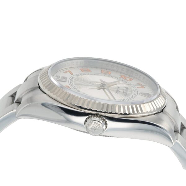 Rolex Air King Stainless Steel Silver Dial 34mm Automatic Mens Watch 114234