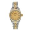 Rolex Datejust Tiffany Dial Gold Steel Champagne Dial 26mm Automatic Watch 6917