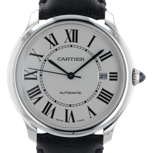 Cartier Ronde de Cartier Silver Dial Stainless Steel 40mm Automatic WSRN0032