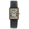 57_83bbcd2d-d608-478d-a453-ea8cc21522c1 Cartier Tank Solo Silver Dial 18k Yellow Gold 27x35mm Quartz Men’s Watch 3167