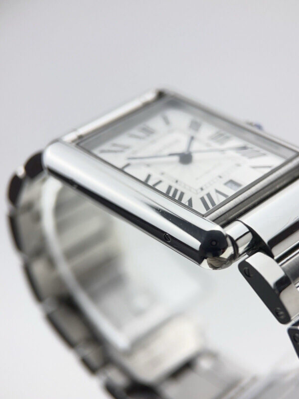 57_84161ec5-8cfc-46f4-bdcd-3c4c1997c438 Cartier Tank XL Steel 31mm Automatic Men’s Watch WSTA0053 W/ Extension 2029
