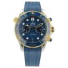 Omega Seamaster Diver Gold & Steel Blue Dial 44mm Automatic 210.22.44.51.03.001