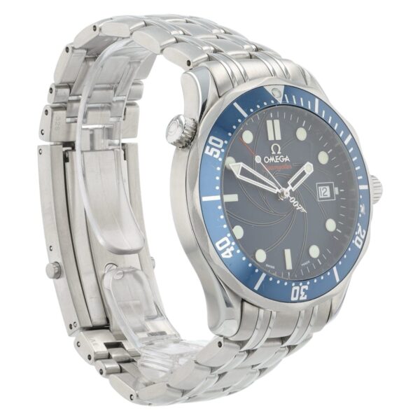 57_89d676d1-4468-40ca-8afe-c96bc43662ea Omega Seamaster Stainless Steel Blue Dial 41mm Automatic Mens Watch 2226.80.00