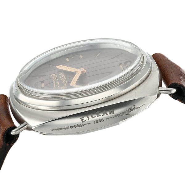 57_8d355341-df14-46bf-b594-d3d319464758 Panerai Radiomir Eilean Stainless Steel Brown Dial 45mm Manual Mens PAM01243