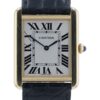 57_8fdfa9a9-009f-4442-93d3-c5c316be5473 Cartier Tank Solo Silver Dial 18k Yellow Gold 27x35mm Quartz Men’s Watch 3167