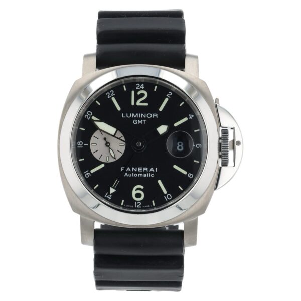 57_90dfed5d-63b7-49db-b690-b802135d8c3d Panerai Luminor GMT Titanium Black Dial 44mm Automatic Movement Men’s PAM00161