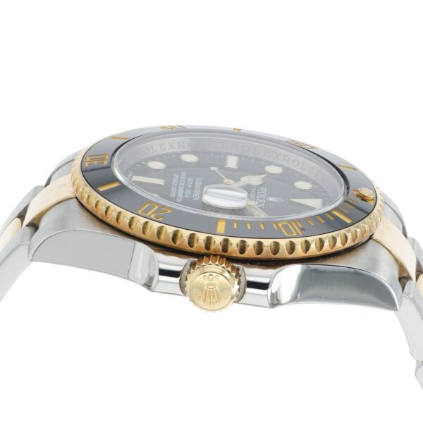 Rolex Submariner Black Dial Gold & Steel 40mm Automatic Men’s Watch 116613LN