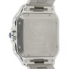 57_9a48e055-6bf8-4ea2-8645-c83fb85f0d4d Cartier Santos Stainless Steel Blue Dial 39.8mm Automatic Men’s Watch WSSA0013