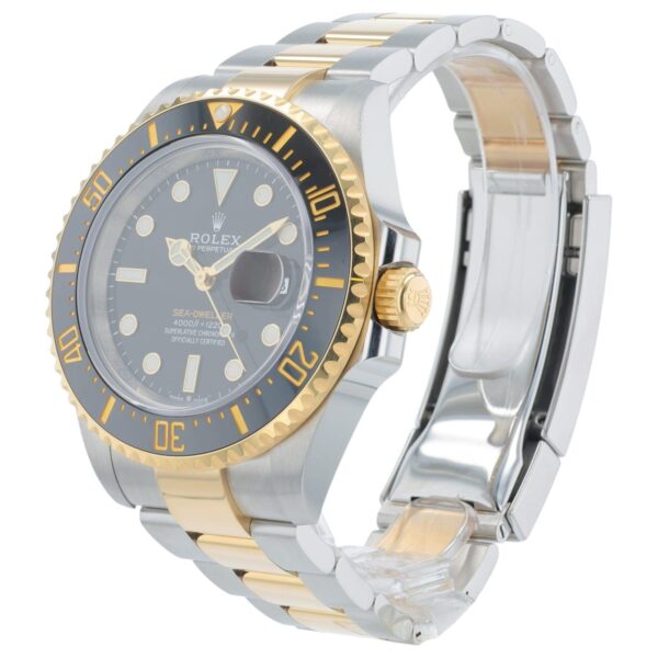Rolex Sea-Dweller Gold & Steel Black Dial 43mm Automatic Movement Men’s 126603