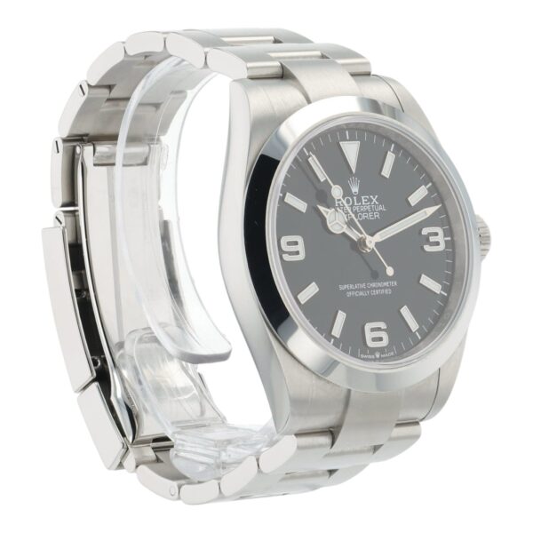 Rolex Explorer Black Dial Stainless Steel 40mm Automatic Men’s Watch 224270