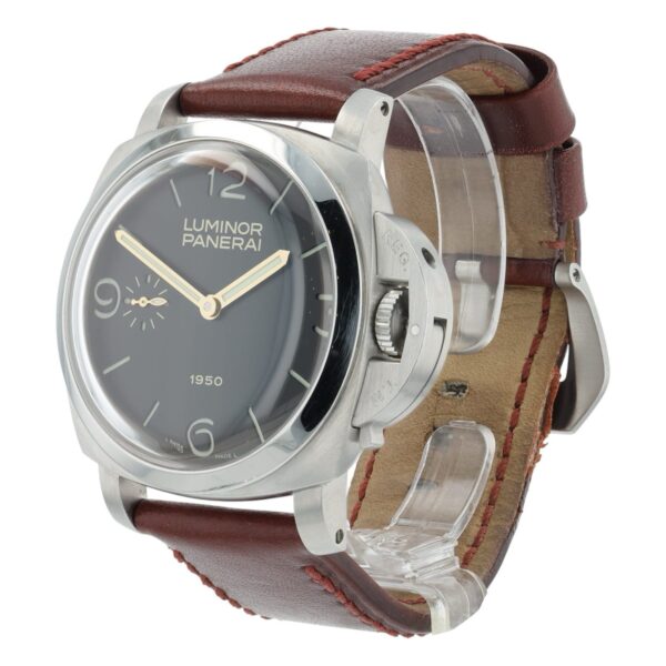 Panerai Luminor “Fiddy” Black Dial Stainless Steel 47mm Manual Men’s PAM00127