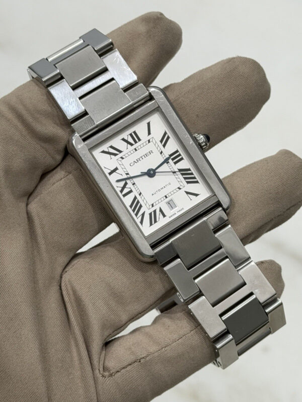 57_a414cc96-40f5-44ac-a3f1-0864f111e1b0 Cartier Tank Solo Date XL Stainless Steel 31mm Automatic Men’s Watch 3515