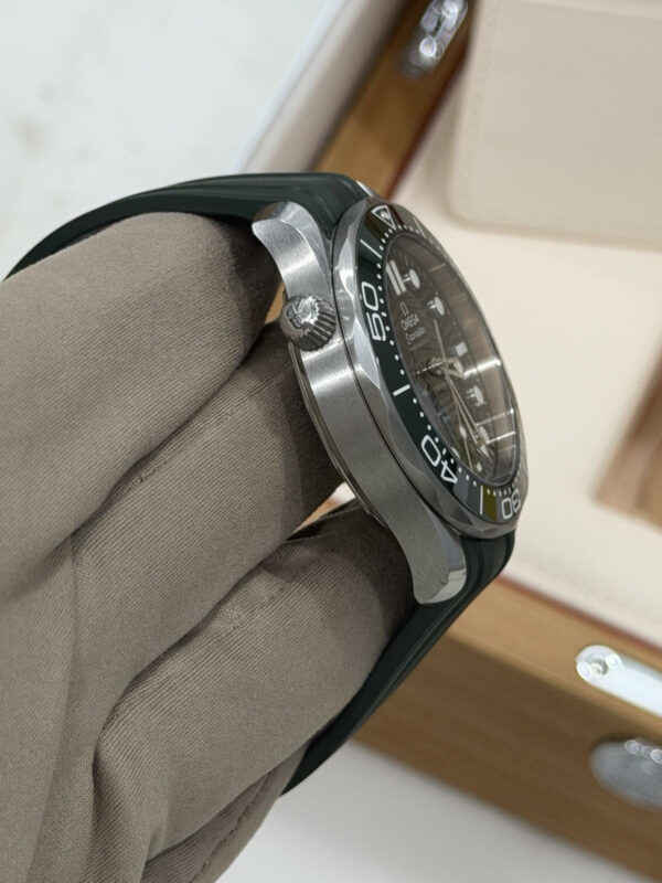 57_a639183e-04c2-43c3-bd48-56f14052c636 Omega Seamaster Diver Steel Green Dial 42mm Automatic Watch 210.32.42.20.10.001