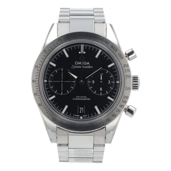 57_a73ad68e-1ed5-49a4-9f47-427e89215534 Omega Speedmaster 57 Black Dial Steel 42mm Automatic Men’s 331.10.42.51.01.001