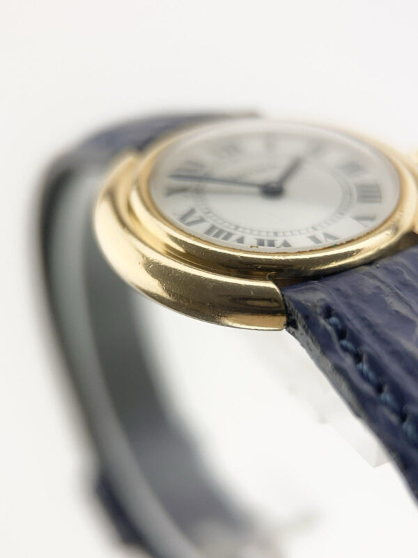 57_a9baaa42-1318-46e4-ae58-3dd740d9222f Cartier Vendome 18k Yellow Gold White Dial 26mm Manual Wind Women’s Watch 6708
