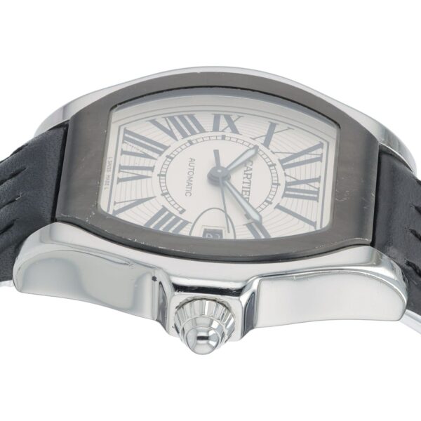 57_aba06b52-a64d-4c57-8676-cd34438d0b3f Cartier Santos Stainless Steel Silver Dial 40mm Automatic Men’s Watch 3312