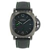 Panerai Luminor Quadrants Razer Steel Black Dial 40mm Automatic Mens PAM01353