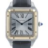 57_af9bfd22-a334-4426-8016-19aef4c287bc Cartier Santos Dumont Gold & Steel Silver Dial Manual Wind Men’s Watch W2SA0034