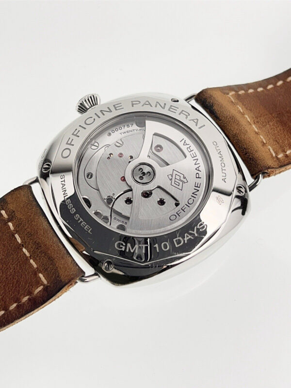 57_b00ebbd0-b09e-4b8c-9912-cf28aa4397ce Panerai Radiomir 10 Days GMT Steel Black Dial 47mm Automatic Watch PAM00323