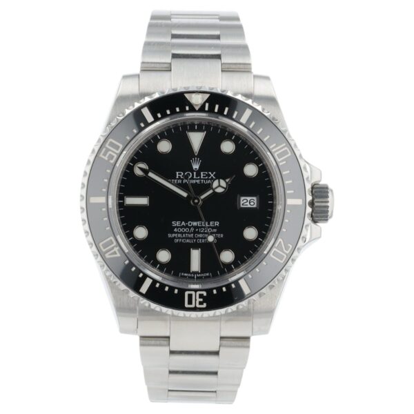 Rolex Sea-Dweller Black Dial Stainless Steel 40mm Automatic Men’s Watch 116600