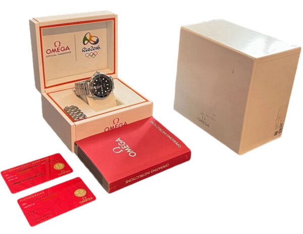 Omega Seamaster Diver Steel Black Dial 41mm Automatic Men’s 522.30.41.20.01.001