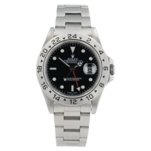 Rolex Explorer II Stainless Steel Black Dial 40mm Automatic Men’s Watch 16570