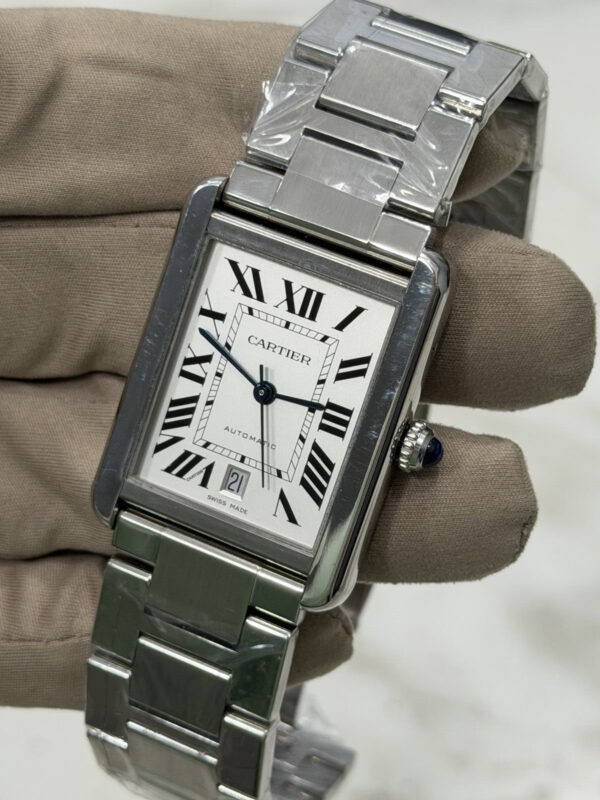 57_ba6afd7a-fc6f-443d-a28a-1c27f4e00e5f Cartier Tank Solo XL 3515 Stainless Steel 31mm Automatic Mens Watch W5200028