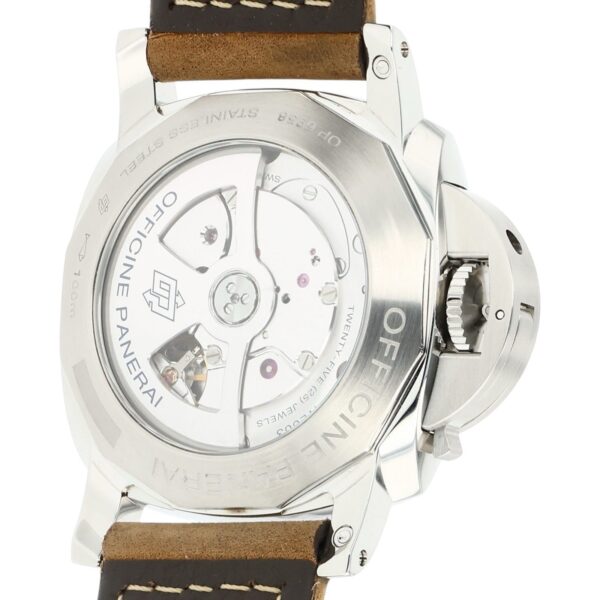 57_bc9cc29f-f556-415b-8ed0-cc004ec9bdf7 Panerai Luminor 1950 Stainless Steel Black Dial 44mm Automatic Men’s PAM00533