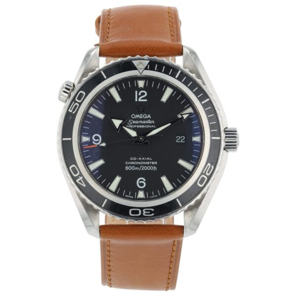 Omega Seamaster Planet Ocean Steel Black Dial 46mm Automatic Mens Watch 2200.50