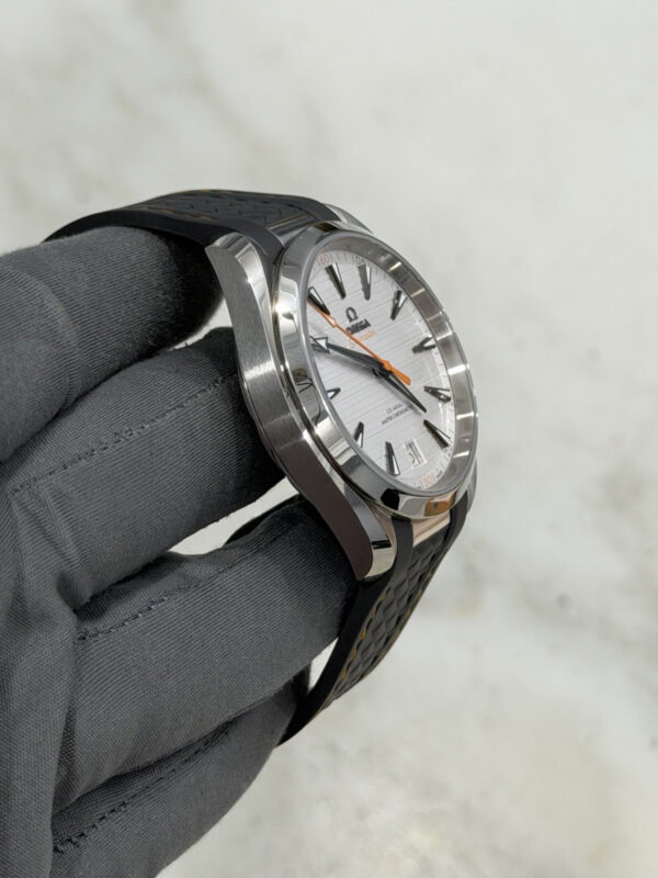 57_be1a1b2f-2a6e-4865-88e3-fd97b870679f 2023 Omega Seamaster Aqua Terra Automatic Rubber Strap Watch 220.12.41.21.02.002
