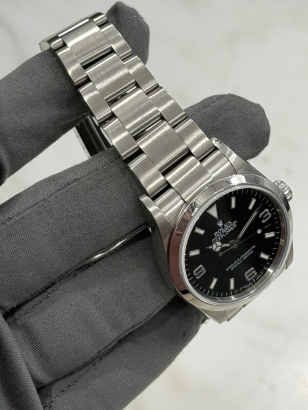 57_c422a25d-a720-4568-8b09-eb1dec9c8487 Rolex Explorer Stainless Steel Black Dial 36mm Automatic Men’s Watch 114270