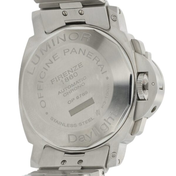 Panerai Luminor Stainless Steel Black Dial 44mm Automatic Men’s Watch PAM00236