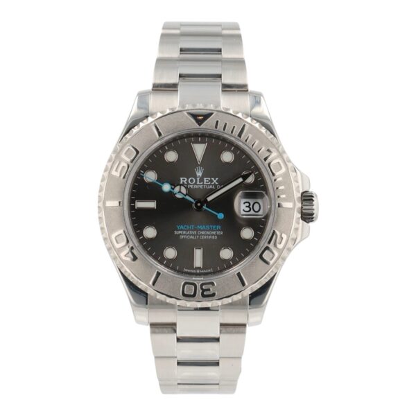 Rolex Yacht-Master Stainless Steel Grey Dial 37mm Automatic Men’s Watch 268622