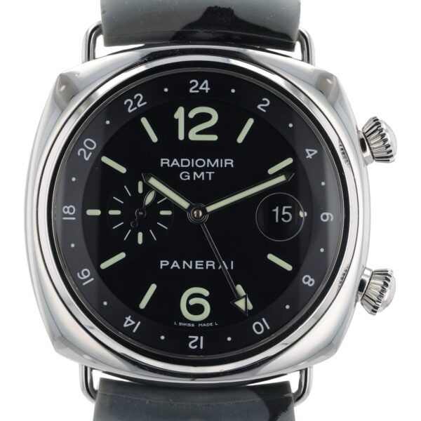 57_c75c6f08-353c-4d34-b393-bce95e72beb4 Panerai Radiomir Stainless Steel Black Dial 45mm Automatic Mens Watch PAM00242