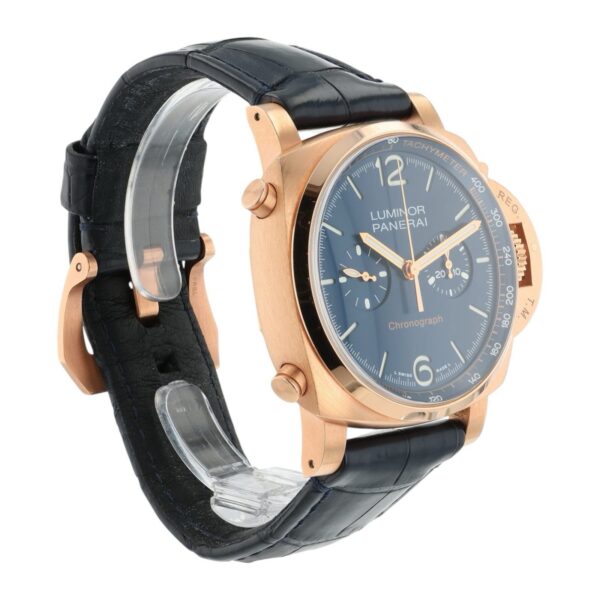 57_c8377ac0-eed8-48a0-9f17-db6cefbf7cb2 Panerai Luminor Goldtech 18k Rose Gold Blue Dial 44mm Automatic Mens PAM01111