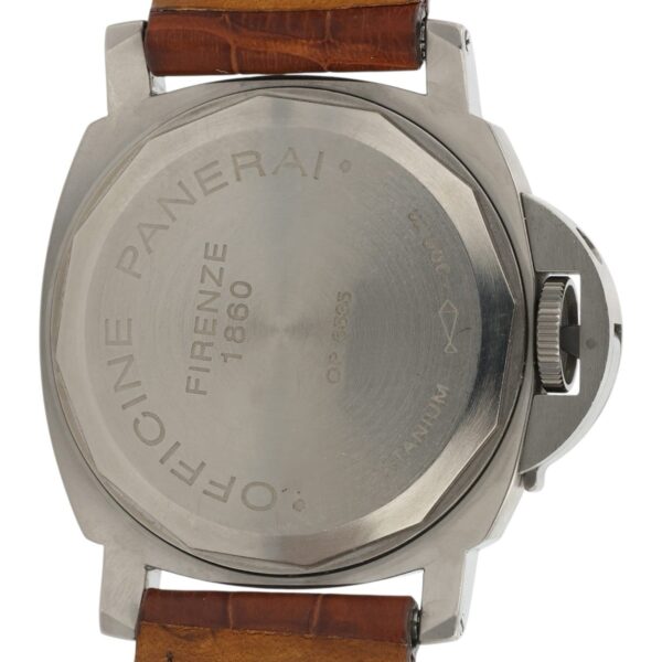 Panerai Luminor Marina Titanium Brown Dial 44mm Manual Wind Men’s Watch