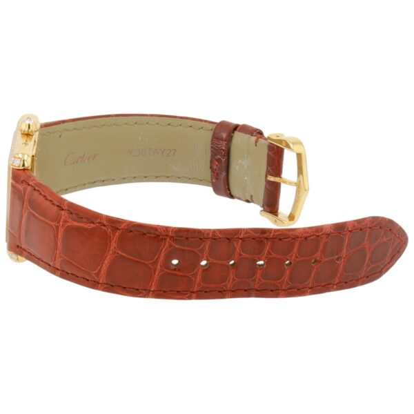 57_ccae3fb6-8073-4247-987f-e8b9eae800df Cartier Tank Louis 18k Rose Gold Silver Dial 33x25mm Manual Wind Watch WJTA0038