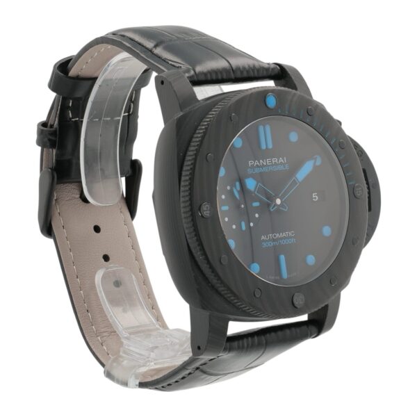 57_d007abc9-1aea-42d1-9f66-4f4bf82fe30f Panerai Submersible Carbon Black Dial 47mm Automatic Movement Mens PAM01616