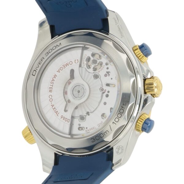 Omega Seamaster Diver Gold & Steel Blue Dial 44mm Automatic 210.22.44.51.03.001