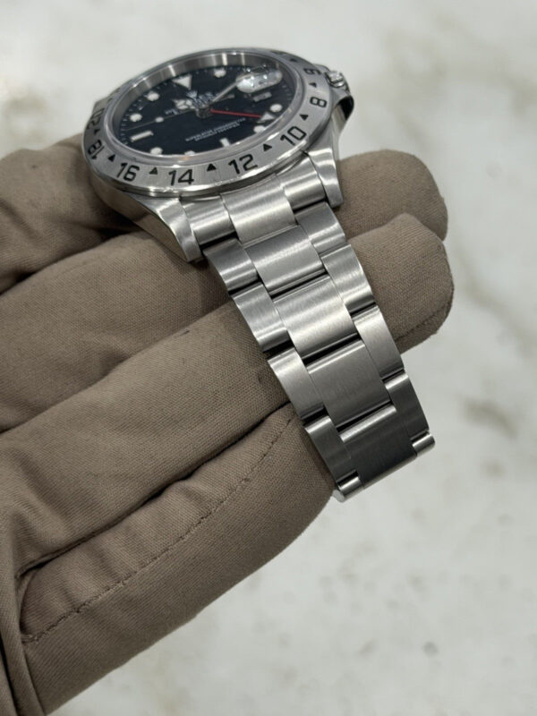 57_d498bf1f-b9e0-4bbb-96e5-2ec7170a3a47 Rolex Explorer II Stainless Steel Black Dial 40mm Automatic Men’s Watch 16570