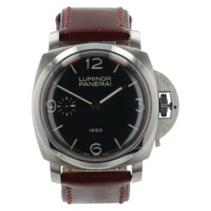 57_d626d9ec-2507-492d-b88c-eb7e87f463e1 Panerai Luminor “Fiddy” Black Dial Stainless Steel 47mm Manual Men’s PAM00127