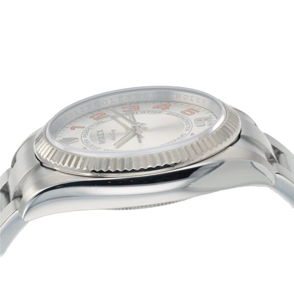 Rolex Air King Stainless Steel Silver Dial 34mm Automatic Mens Watch 114234