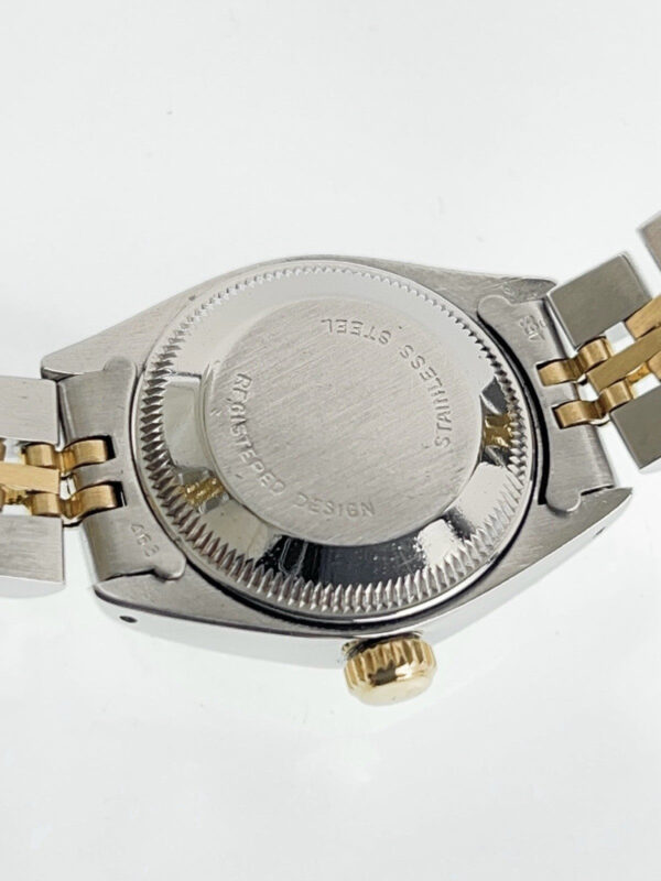 Rolex Datejust Tiffany Dial Gold Steel Champagne Dial 26mm Automatic Watch 6917