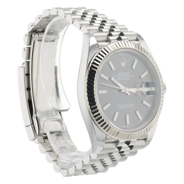 57_e3ed50e7-6e56-4ce4-9619-868b8160bec8 Rolex Datejust Stainless Steel Gray Dial 41mm Automatic Movement Mens 126334