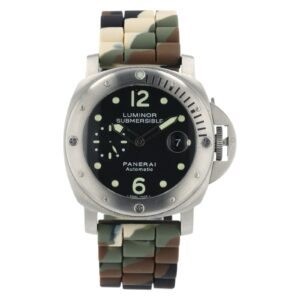 Panerai Luminor Submersible Stainless Steel Black Dial 44mm Automatic PAM00024