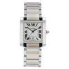 57_e88bd40e-f693-46b5-b29f-a9f0282b7618 Cartier Tank Francaise Silver Dial Gold & Steel 28mm Automatic Womens W51005Q4