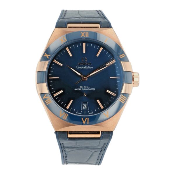 57_ea6ba2cf-a190-408f-b1e6-95ca8ea36772 Omega Constellation 18k Rose Gold Blue Dial 41mm Automatic 131.63.41.21.03.001