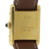 57_ea784750-64cb-40c1-84e2-9ffad59b2e8b Cartier Tank White Dial Gold Plated 21mm Manual Wind Women’s Watch